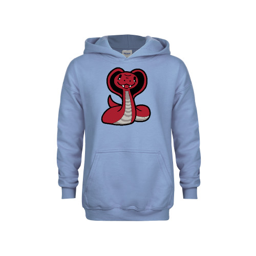  Youth Light Blue Fleece Hoodie - Baby Cobra