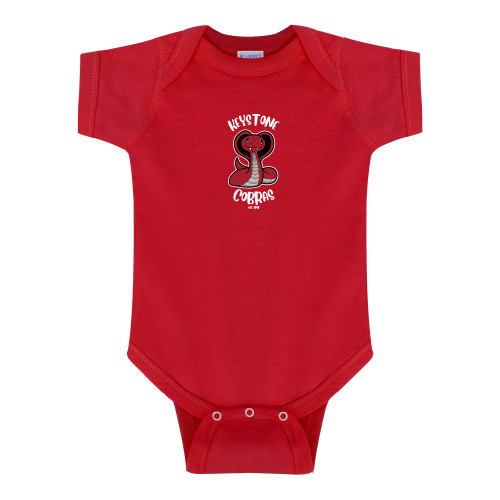  Red Infant Onesie - The Little School of Keystone - Cobras