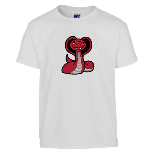  Youth White T Shirt - Baby Cobra