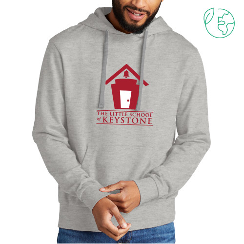  Allmade Light Grey Organic French Terry Pullover Hoodie - The Little School of Keystone