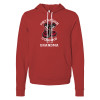 Thumbnail image for  Bella + Canvas Red Fleece Hood