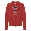 Thumbnail image for  Bella + Canvas Red Fleece Hood