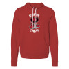 Thumbnail image for  Bella + Canvas Red Fleece Hood