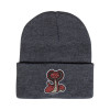 Thumbnail image for  Grey Knit Beanie w/Cuff