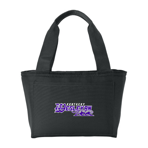 Insulated Black Lunch Tote - Primary Logo