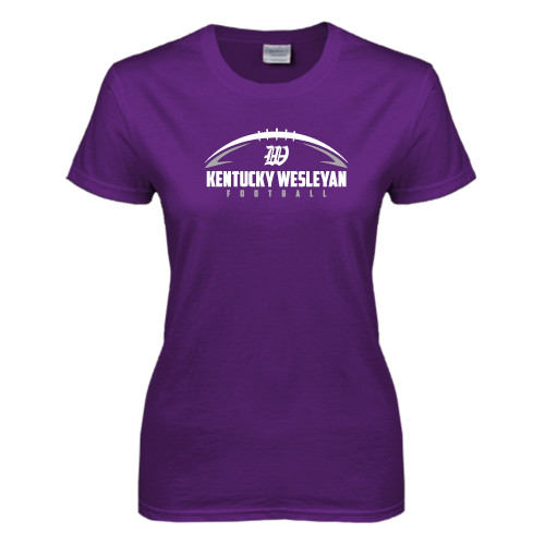 Kentucky Wesleyan Womens Purple Short Sleeve Tee