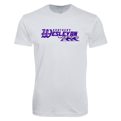  Next Level White SoftStyle T Shirt - Primary Logo