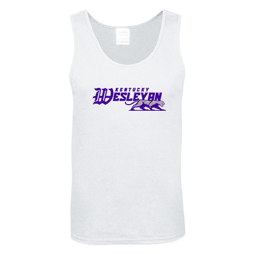  White Tank Top - Primary Logo