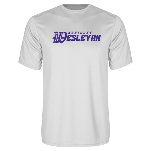  White Performance Tee - Kentucky Wesleyan