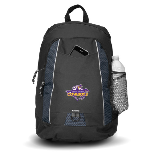  Black Impulse Backpack - Primary Logo