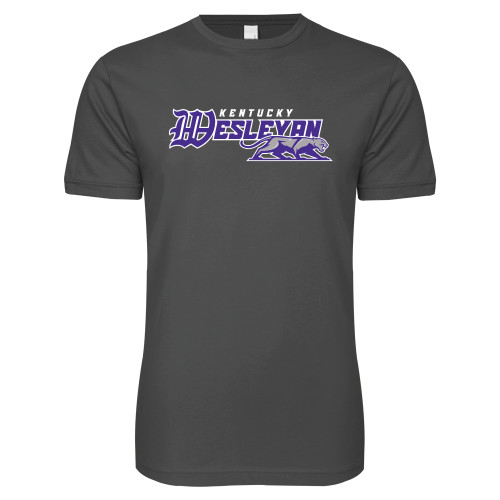  Next Level Charcoal SoftStyle T Shirt - Primary Logo