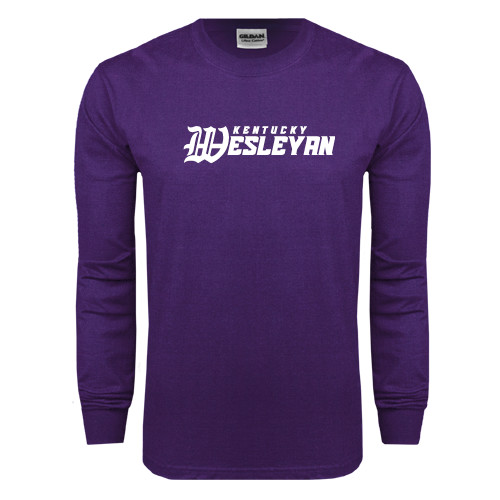  Purple Long Sleeve T Shirt - Kentucky Wesleyan