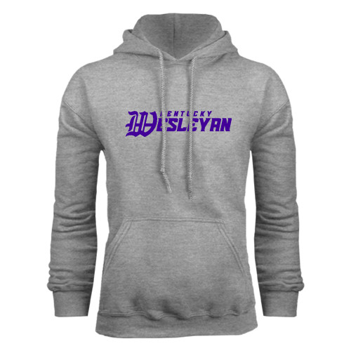  Grey Fleece Hoodie - Kentucky Wesleyan