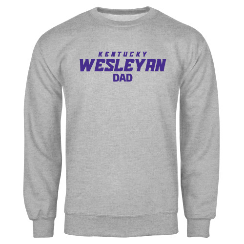  Grey Fleece Crew - Dad