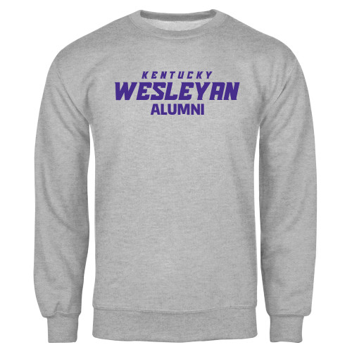  Grey Fleece Crew - Alumni