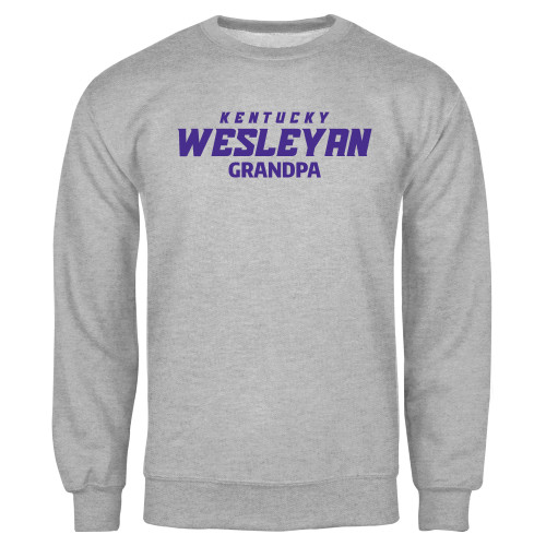  Grey Fleece Crew - Grandpa