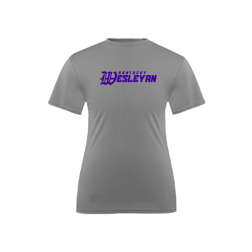 Youth Performance Grey Concrete Tee - Kentucky Wesleyan
