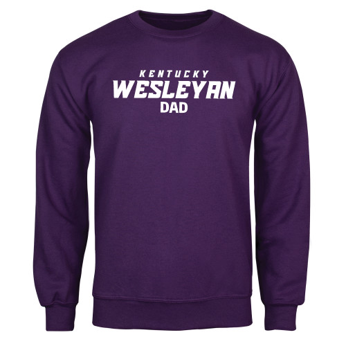  Purple Fleece Crew - Dad