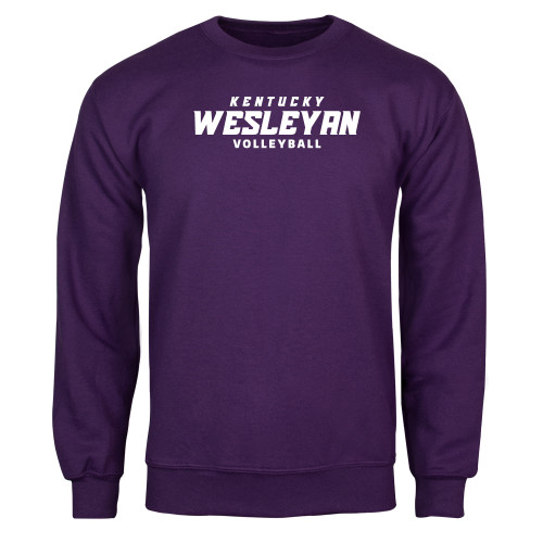 Kentucky Wesleyan Purple Fleece Crew