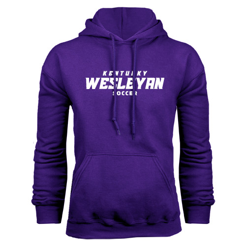  Purple Fleece Hoodie - Soccer