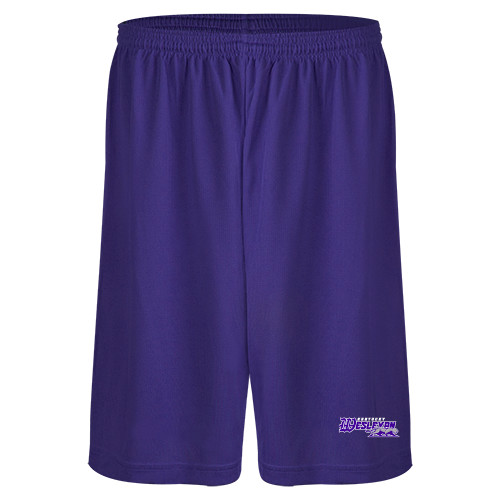  Purple Performance Classic 9 Inch Short - Primary Logo