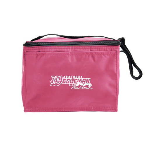  Six Pack Pink Cooler - Primary Logo