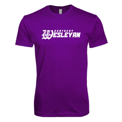  Next Level Purple SoftStyle T Shirt - Kentucky Wesleyan