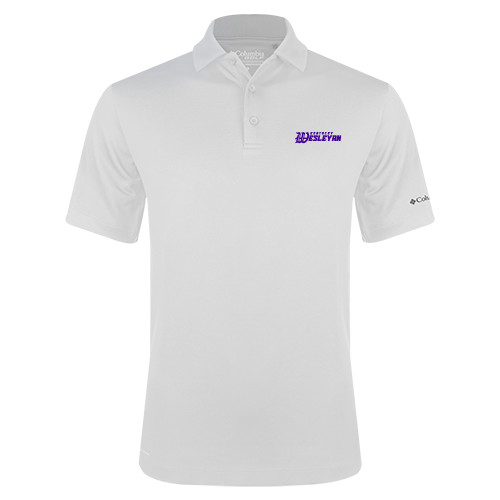  Columbia White Omni Wick Drive Polo - Kentucky Wesleyan