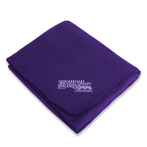  Purple Arctic Fleece Blanket - Primary Logo