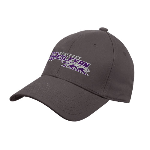  Charcoal Structured Adjustable Pro Style Hat - Primary Logo
