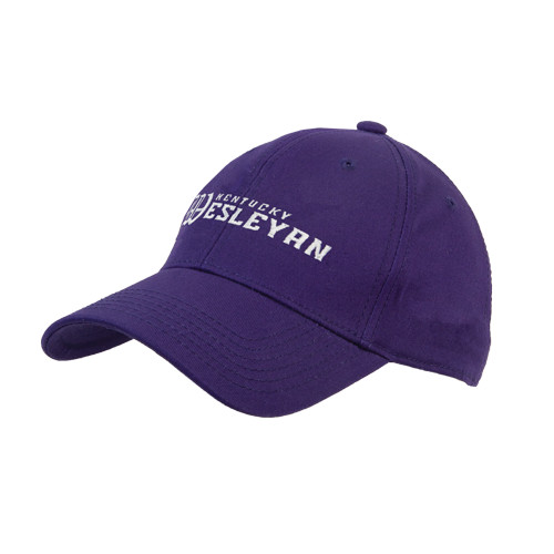  Purple Structured Adjustable Pro Style Hat - Kentucky Wesleyan