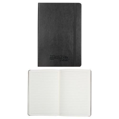  Fabrizio Black Hard Cover Journal - Primary Logo Engraved