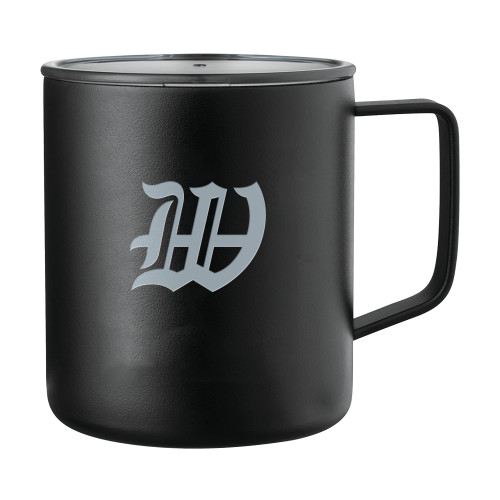  Rover Camp Vacuum Insulated Black Mug 14oz - W Engraved