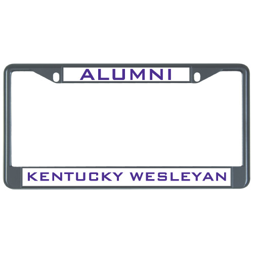  Alumni Metal License Plate Frame in Black - Alumni