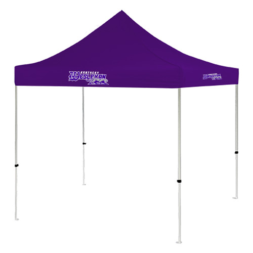  9 ft x 9 ft Purple Tent - Primary Logo