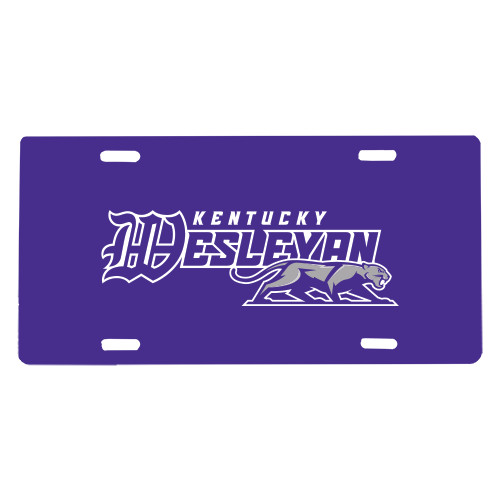  License Plate - Primary Logo