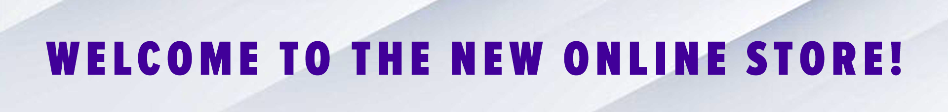Welcome to the New Online Store