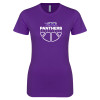 Thumbnail image for  Next Level Womens Purple Boyfriend Tee
