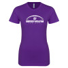 Thumbnail image for  Next Level Womens Purple Boyfriend Tee