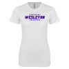 Thumbnail image for  Next Level Womens White Boyfriend Tee