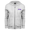 Thumbnail image for  ENZA Womens White Fleece Full Zip Hoodie