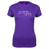 Thumbnail image for  Womens Purple Performance Tee