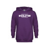 Thumbnail image for  Youth Purple Fleece Hoodie