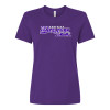 Thumbnail image for  Bella + Canvas Womens Purple Relaxed Cotton T Shirt