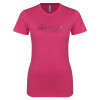 Thumbnail image for  Next Level Womens Fuchsia Boyfriend Tee