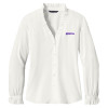 Thumbnail image for  Brooks Brothers Womens Off White Long Sleeve Ruffle Collar Blouse