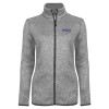 Thumbnail image for  Womens Grey Heather Fleece Jacket