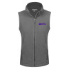 Thumbnail image for  Womens Charcoal Fleece Full Zip Vest