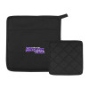 Thumbnail image for  Quilted Canvas Black Pot Holder