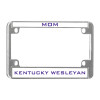 Thumbnail image for  Metal Motorcycle License Plate Frame in Chrome